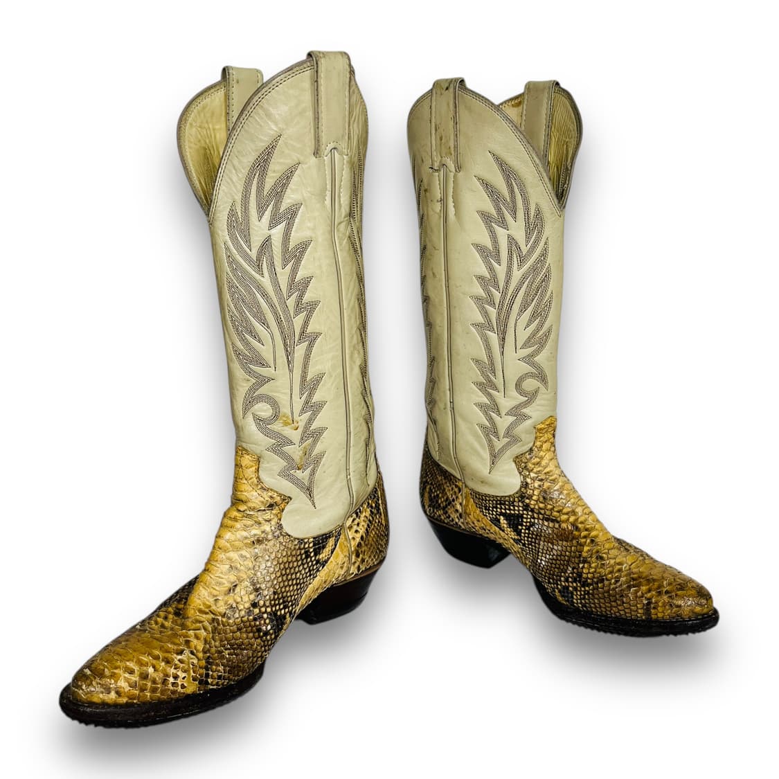 Justin Snake Patterned Western Boots ! 상품이미지2