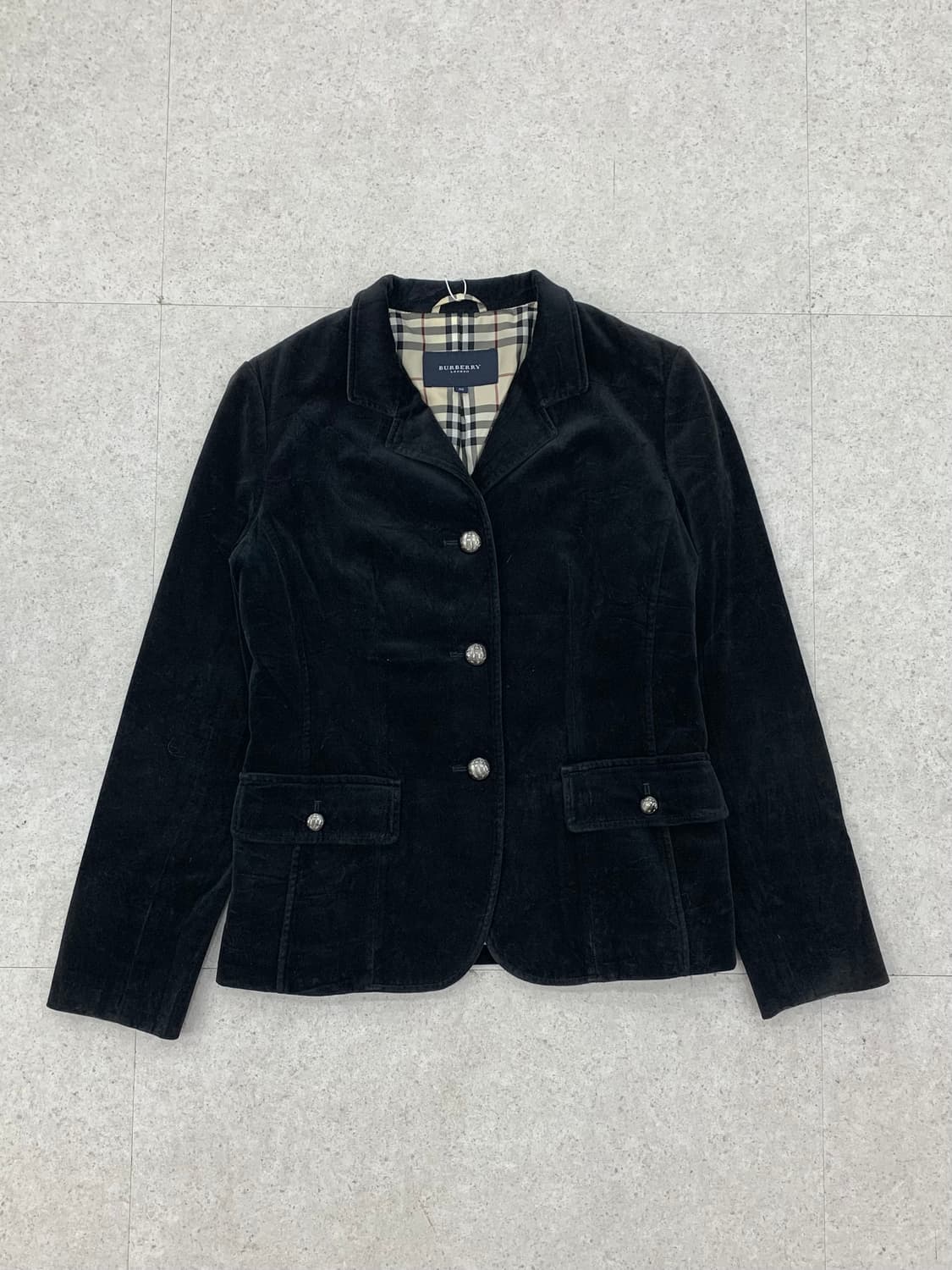 Burberry 버버리 벨벳 자켓 상품이미지1