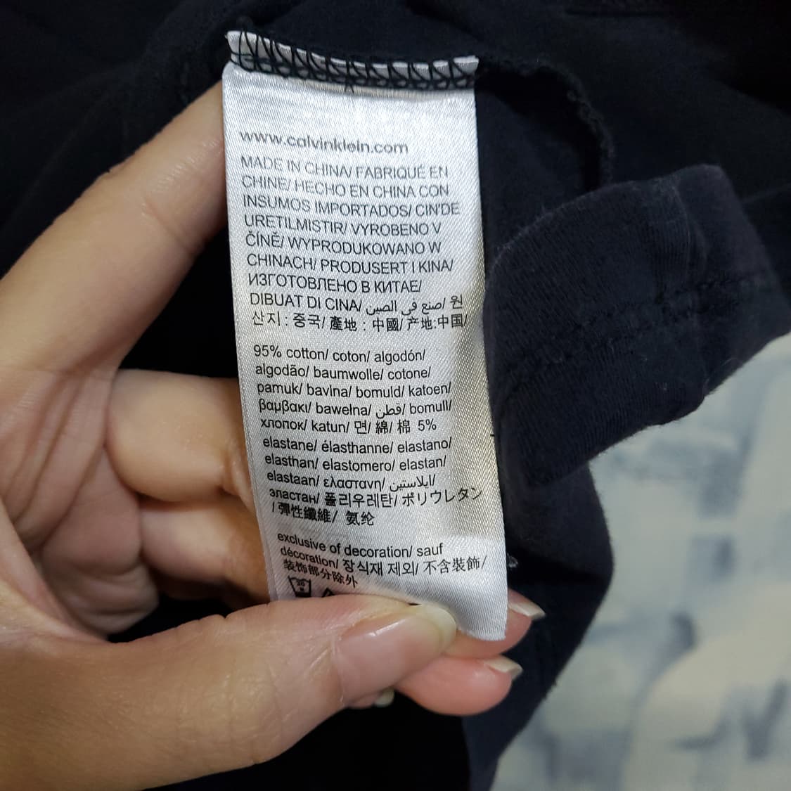 캘빈클라인 여성   반팔 티셔츠  상품이미지5