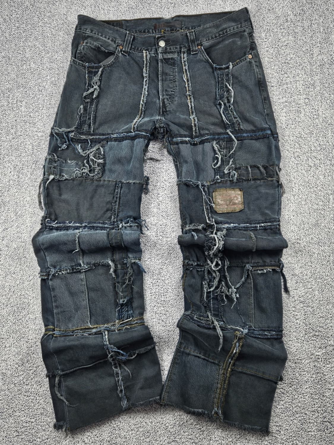 리바이스 리메이크 패치워크 커스텀 데님 팬츠 ( 36" ) / 10350 상품이미지1