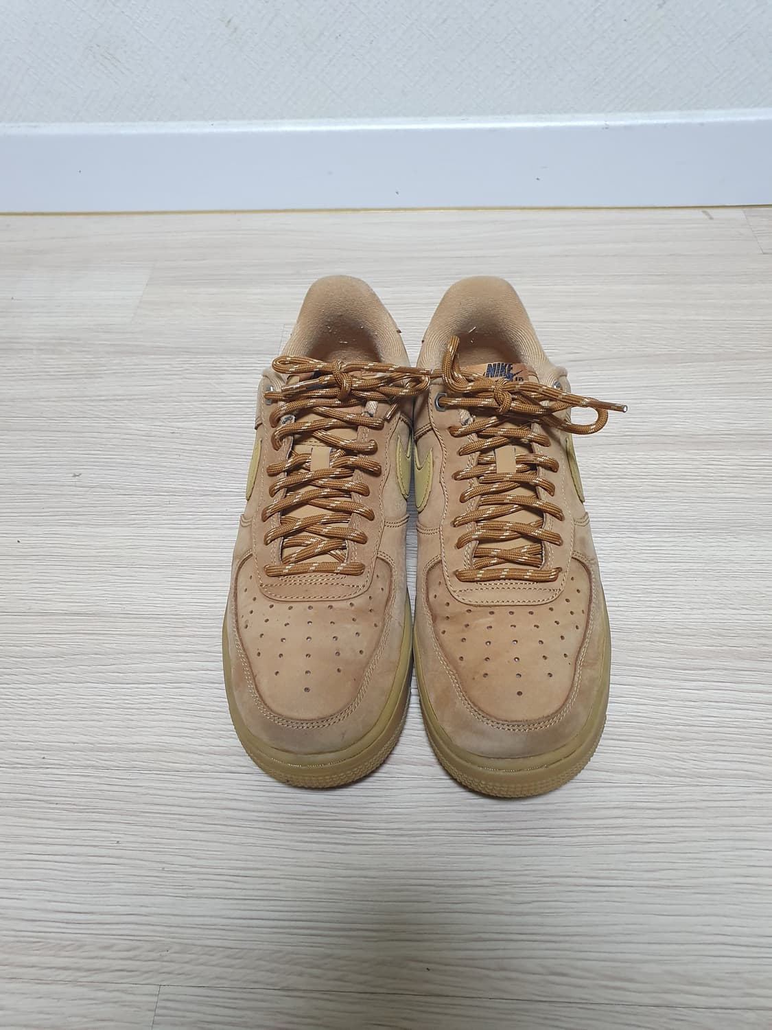 나이키 에어포스1 스웨이드 브라운 270 상품이미지3