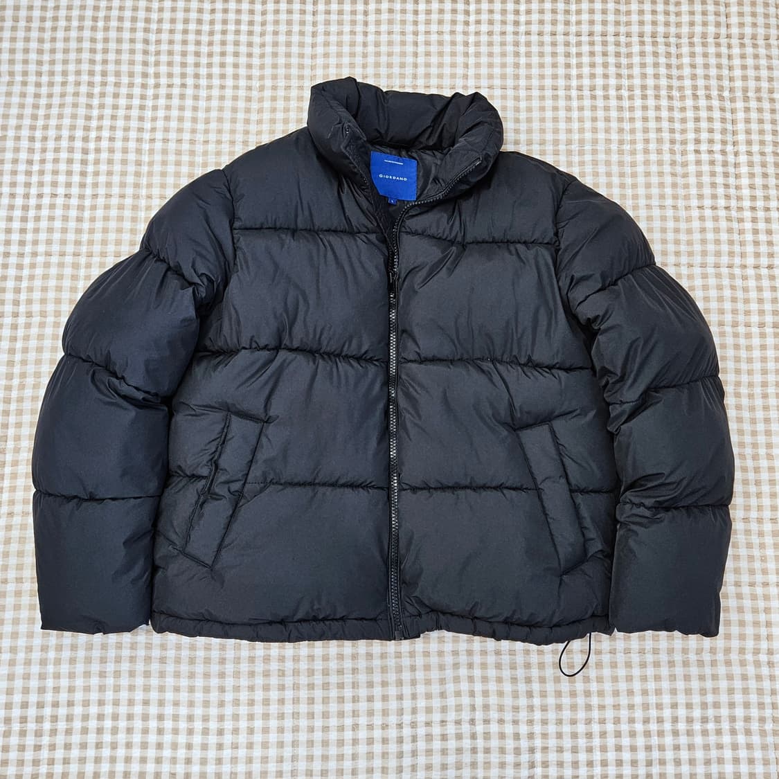 지오다노 푸퍼 숏패딩 남자100 상품이미지1