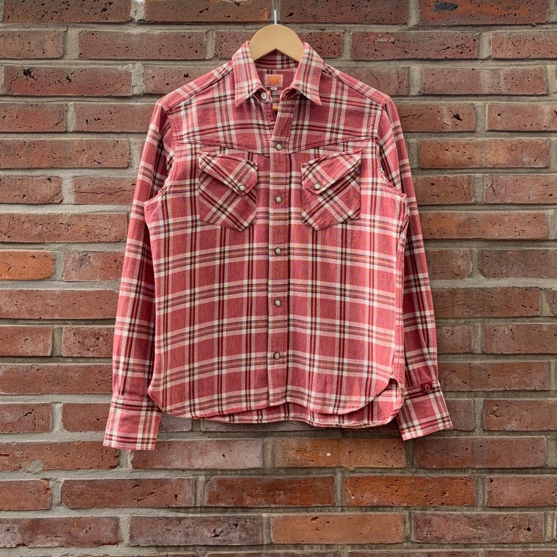 슈가케인 SUGAR CANE 체크 웨스턴 셔츠 (일본 생산) 상품이미지1