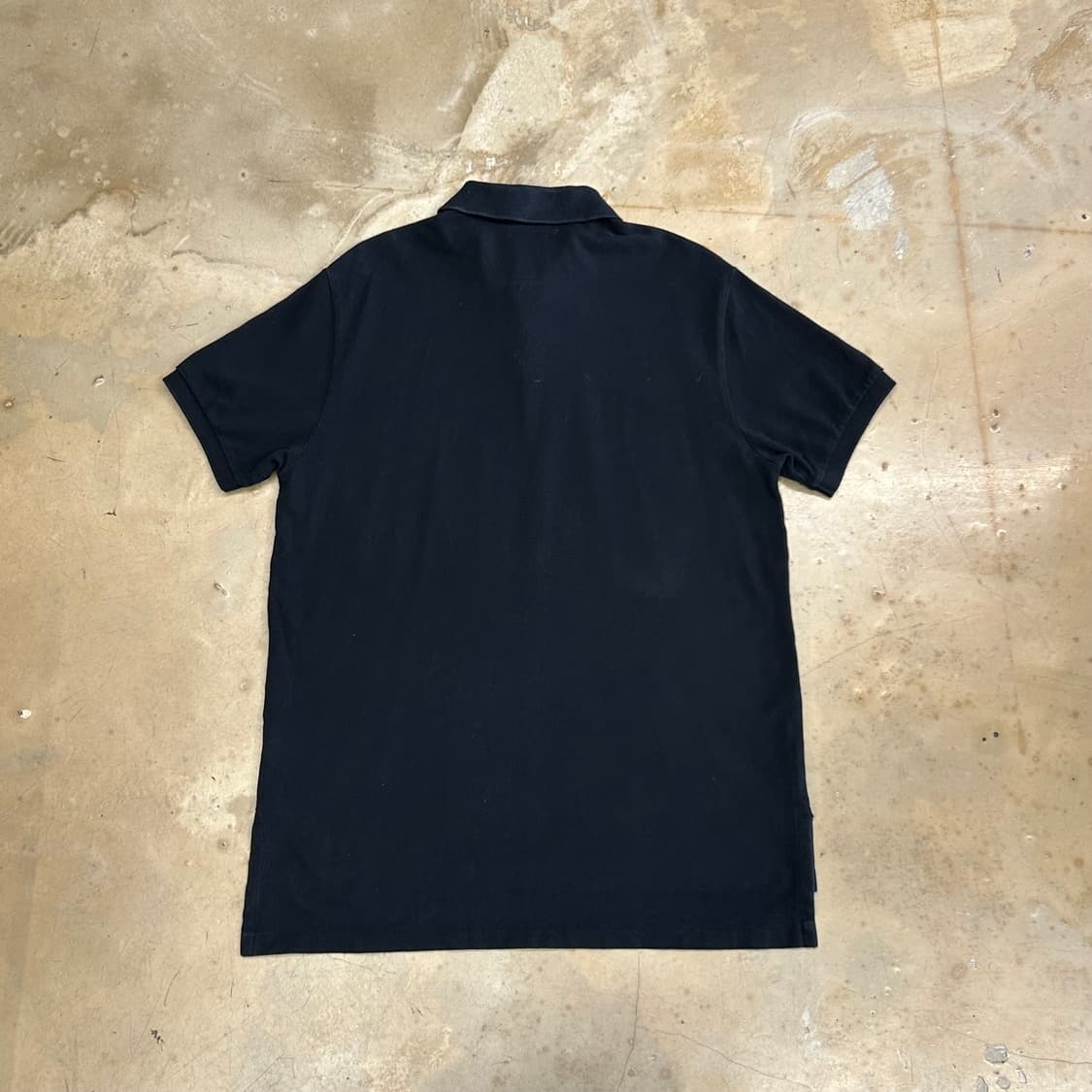 L 폴로랄프로렌 커스텀핏 블랙 카라 반팔티 상품이미지3
