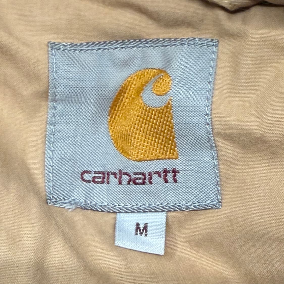 [정품/M] 칼하트 후드 다운 패딩 카키 브라운 b19 상품이미지5
