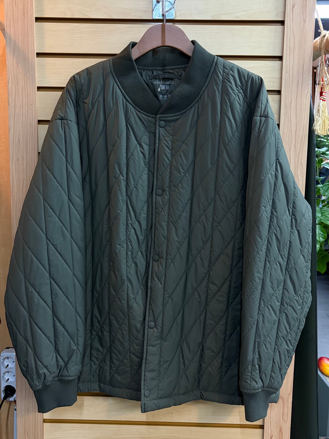 유니클로 경량패딩 퀼팅 블루종 자켓 3xl 상품이미지1