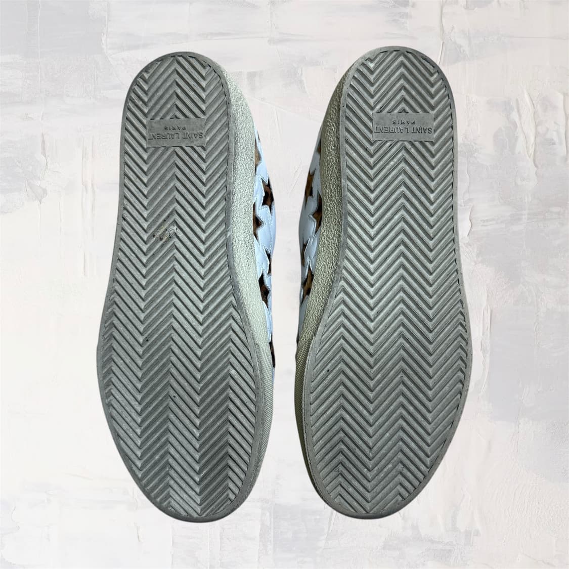 생로랑 레오파드 스타 패치 스니커즈 40 상품이미지4