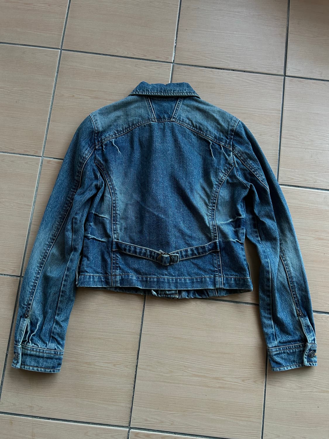 00’s 리바이스 데님 라이더자켓(for women) 상품이미지4