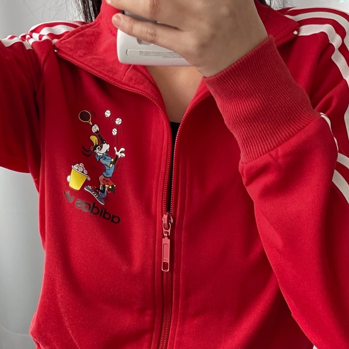 아디다스 디즈니 구피 레드 유로파 져지 상품이미지3