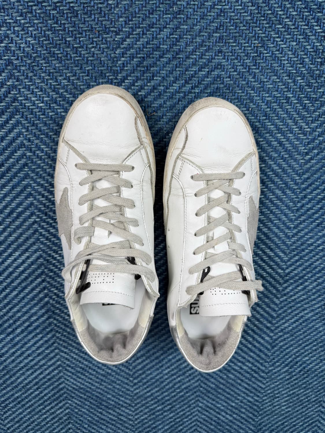 골든구스 슈퍼스타 화이트 실버 상품이미지3