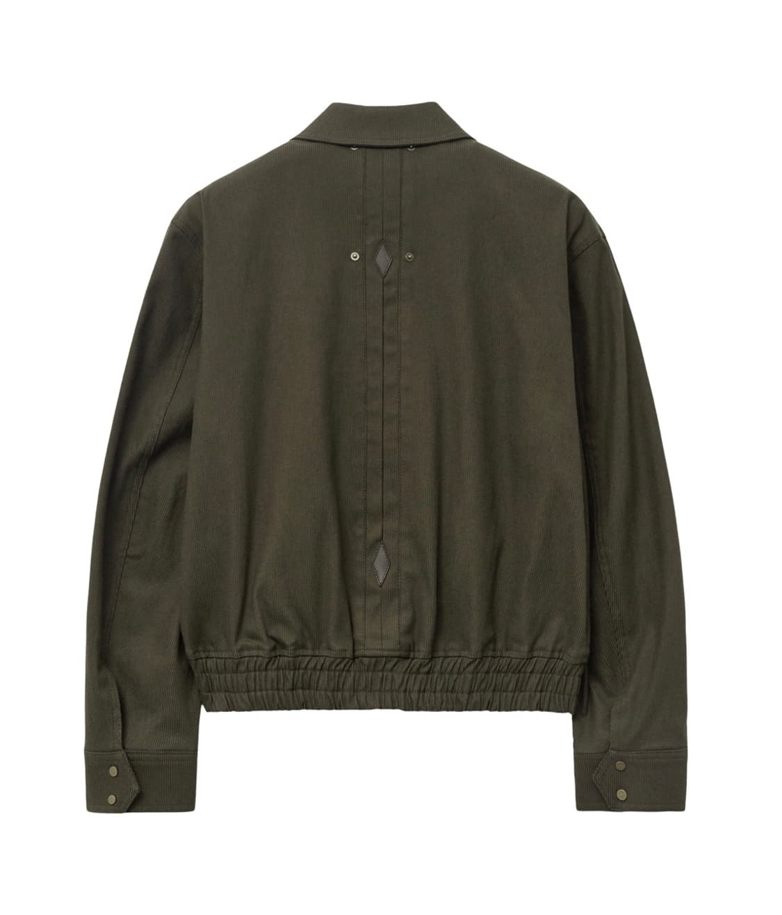 [48] 엘무드 프레리 믹스드 웨스턴 블루종 자켓 카키 상품이미지2