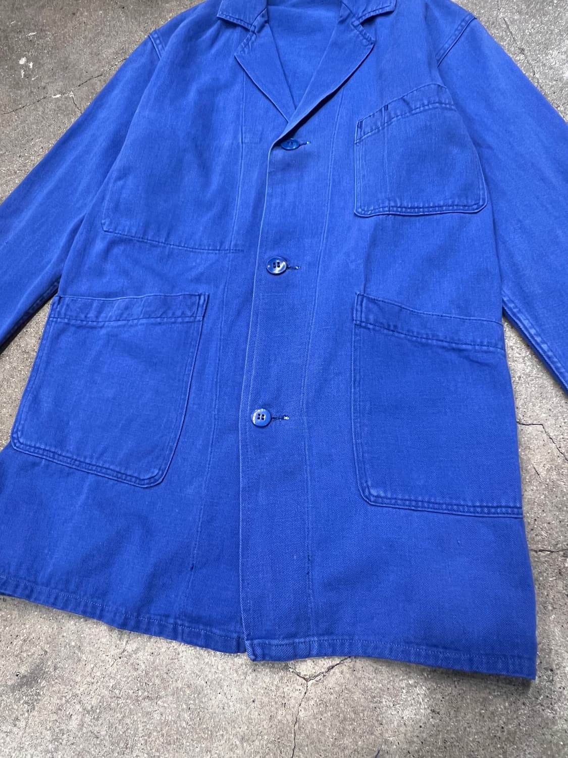 프렌치 블루 워크 자켓 우먼 상품이미지3