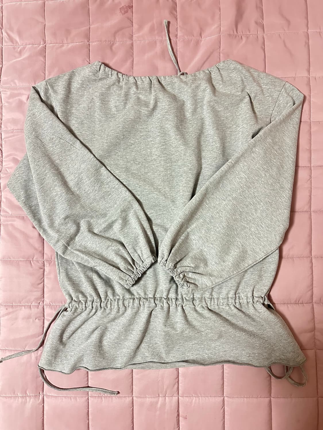 헤더먼트 저지 컴피 블라우스 jersey comfy blouse 상품이미지5