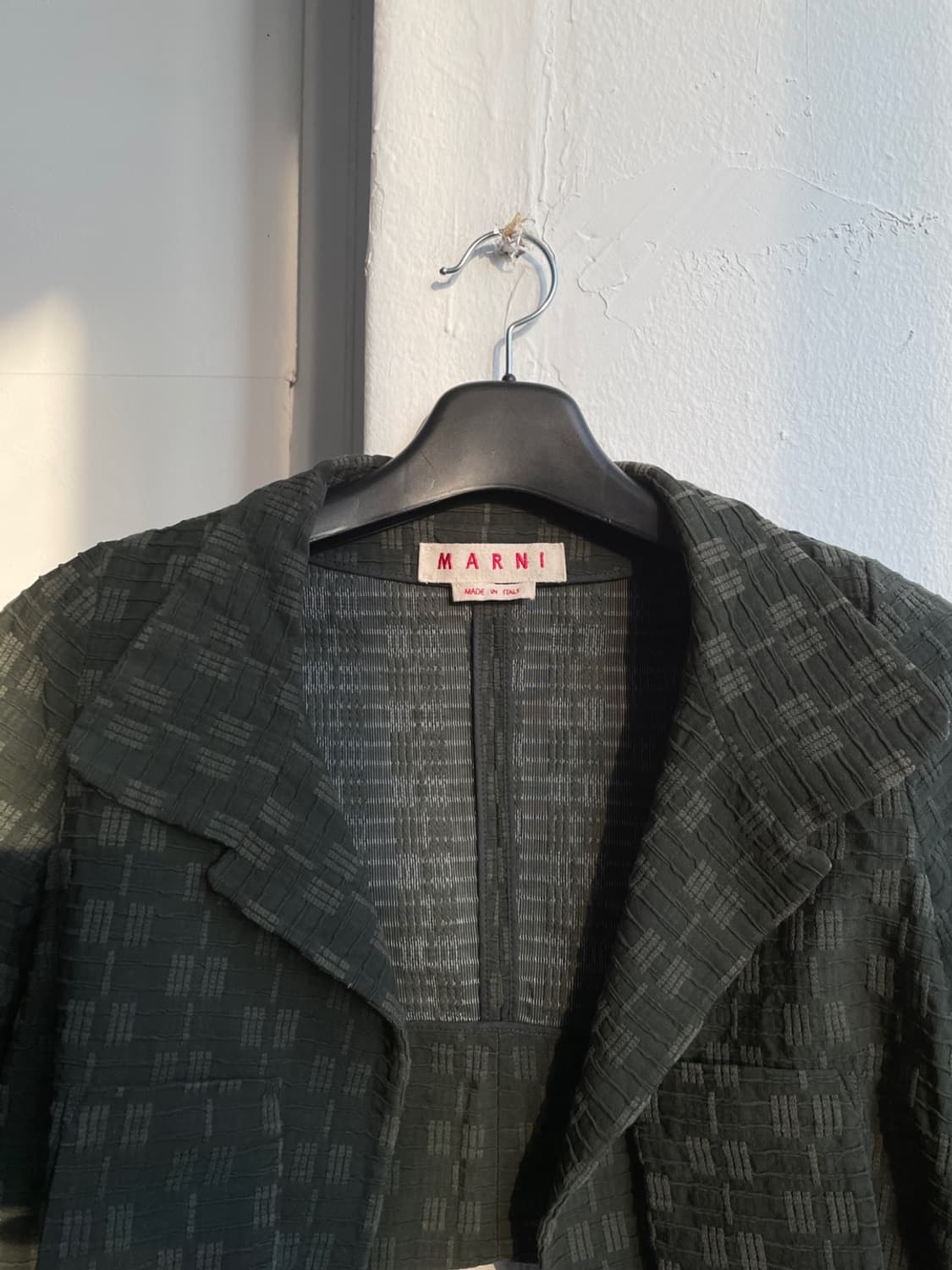 마르니 크롭 코튼 자켓 상품이미지4