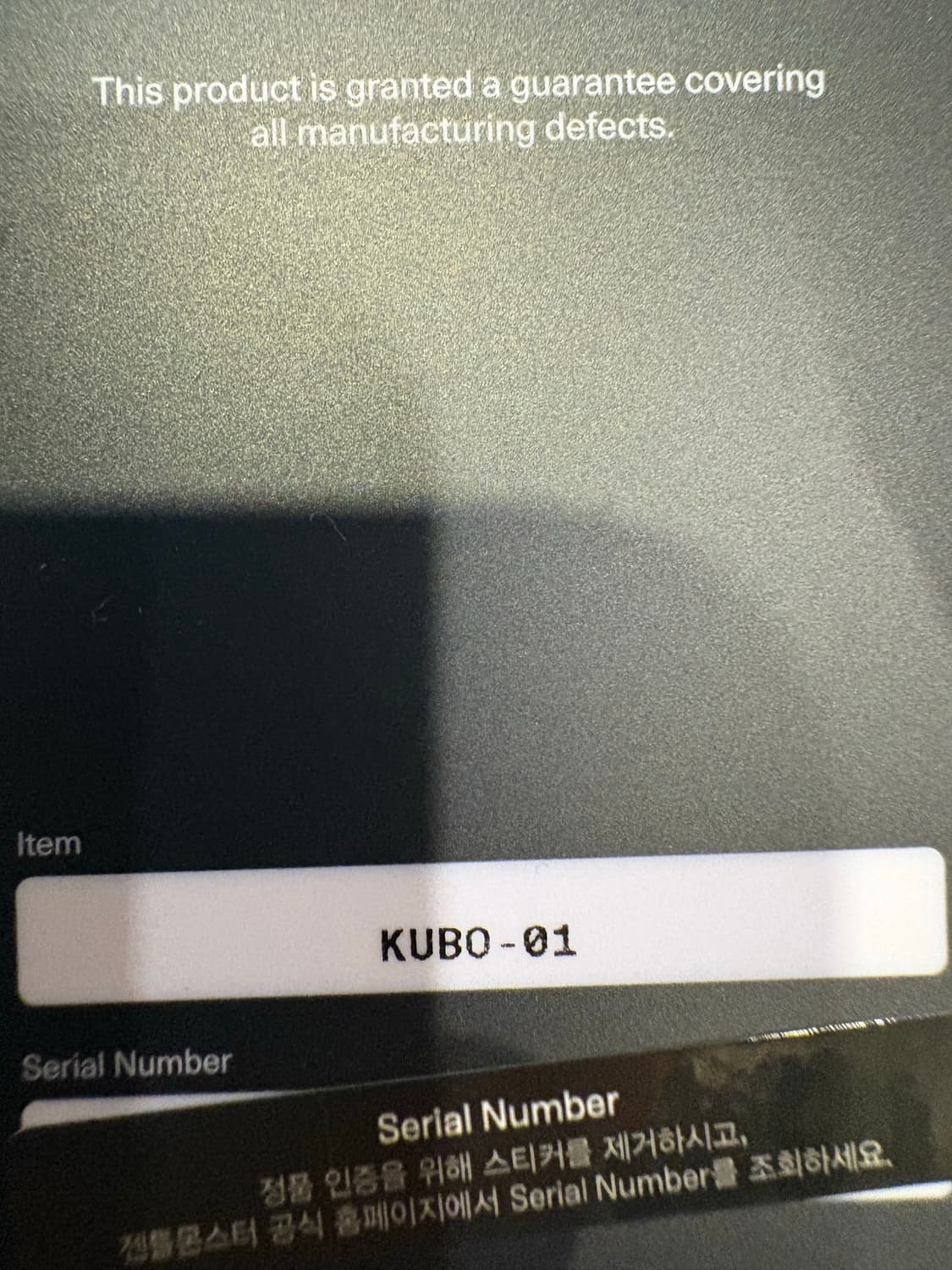 젠틀몬스터 쿠보01 블랙 상품이미지2