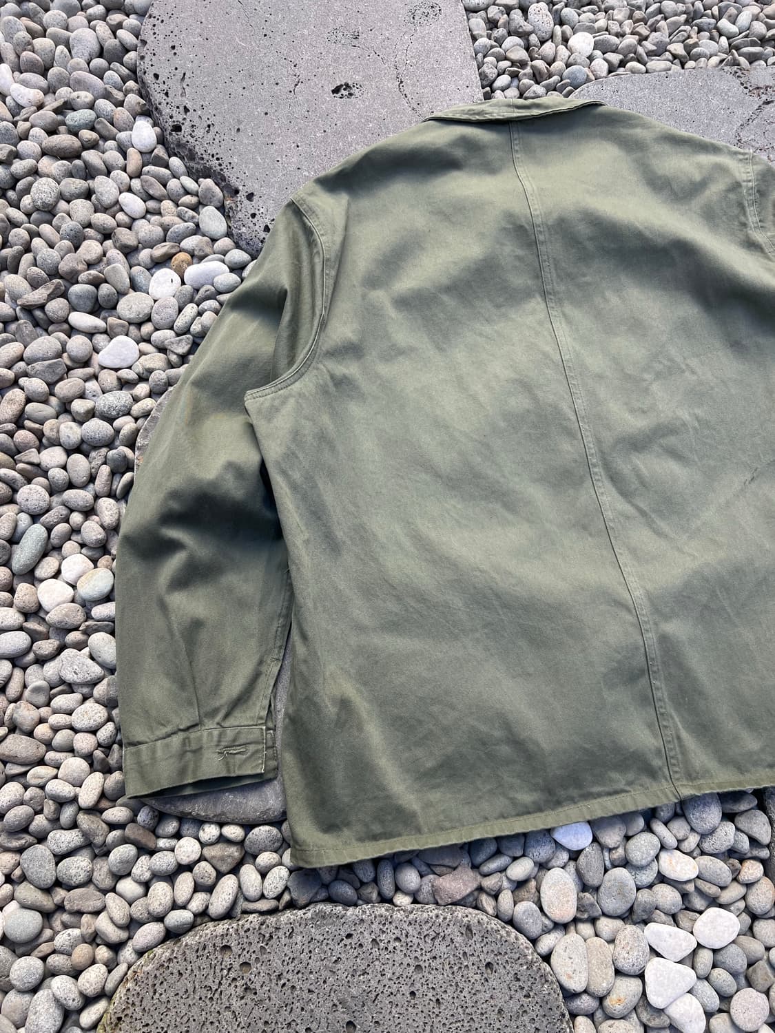 (BIGSIZE)(OLIVEGREEN)OLD FRENCH 프렌치워크자켓 상품이미지8