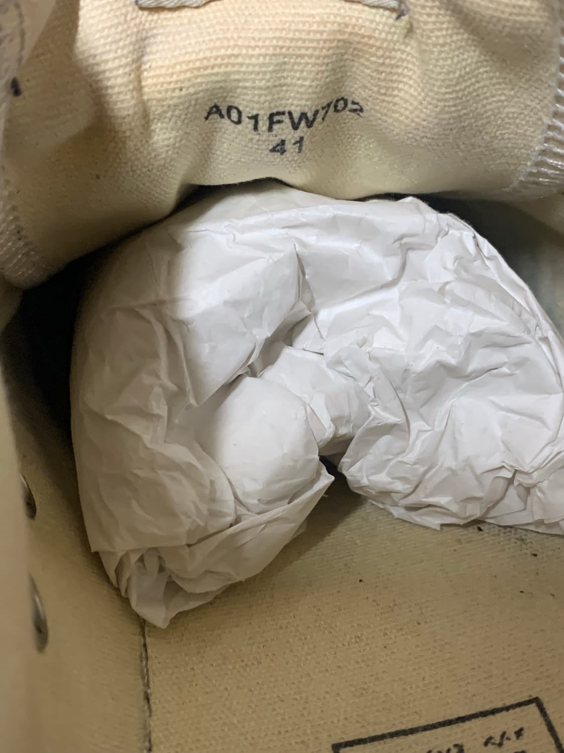 [41]미하라 야스히로 피터슨 캔버스 스니커즈 블루 지디님착용 상품이미지4