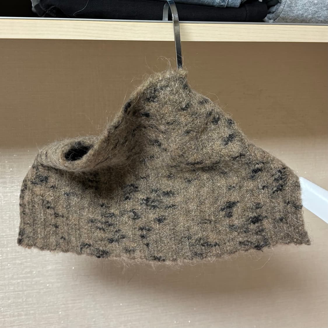 (새상품) JKOO 제이쿠 크롭 니트 베이지 상품이미지6