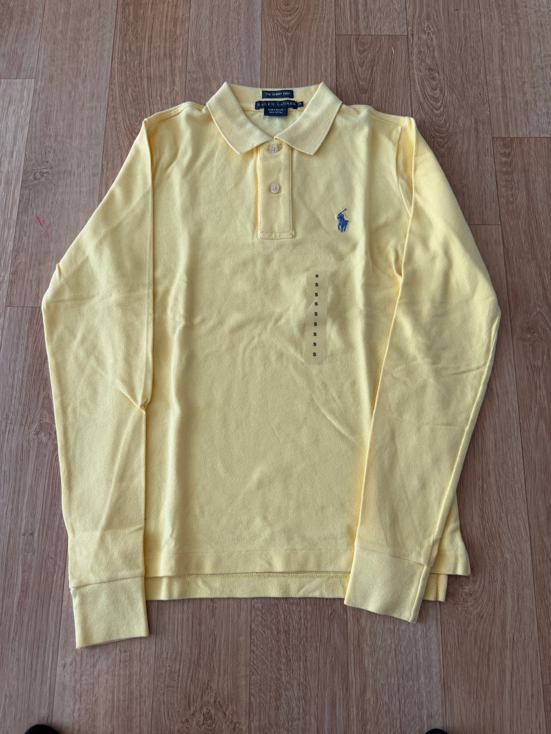 스키니 폴로 랄프로렌 여성 긴팔 카라티 S 상품이미지1