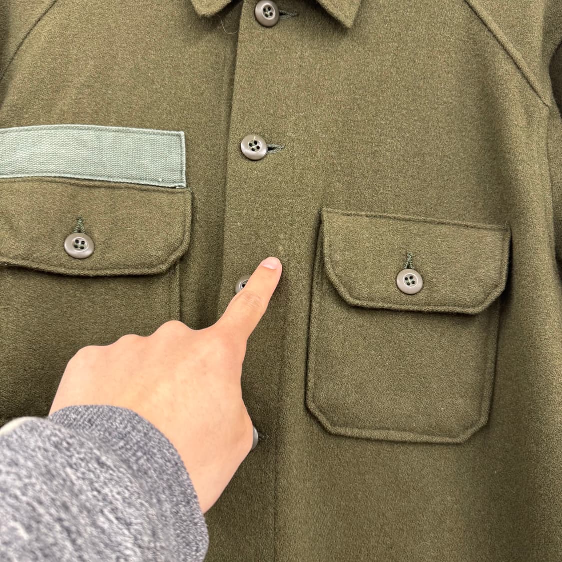 70s OG 필드셔츠 L  상품이미지5