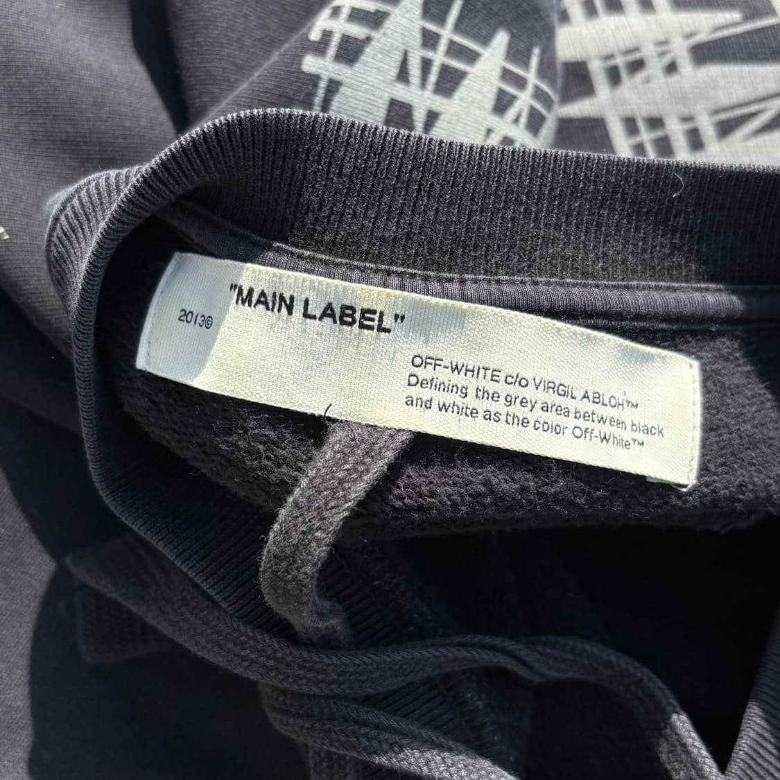 Off White 다이애그널 인더스트리얼 스웻셔츠 상품이미지7