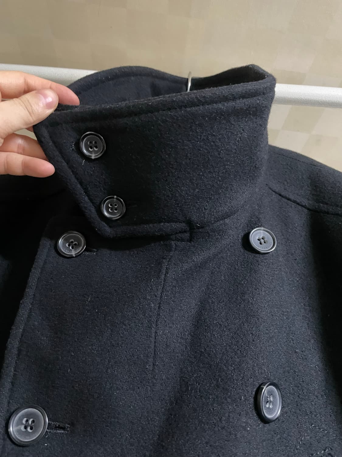 일본 빈티지 피코트 (착샷) 상품이미지2