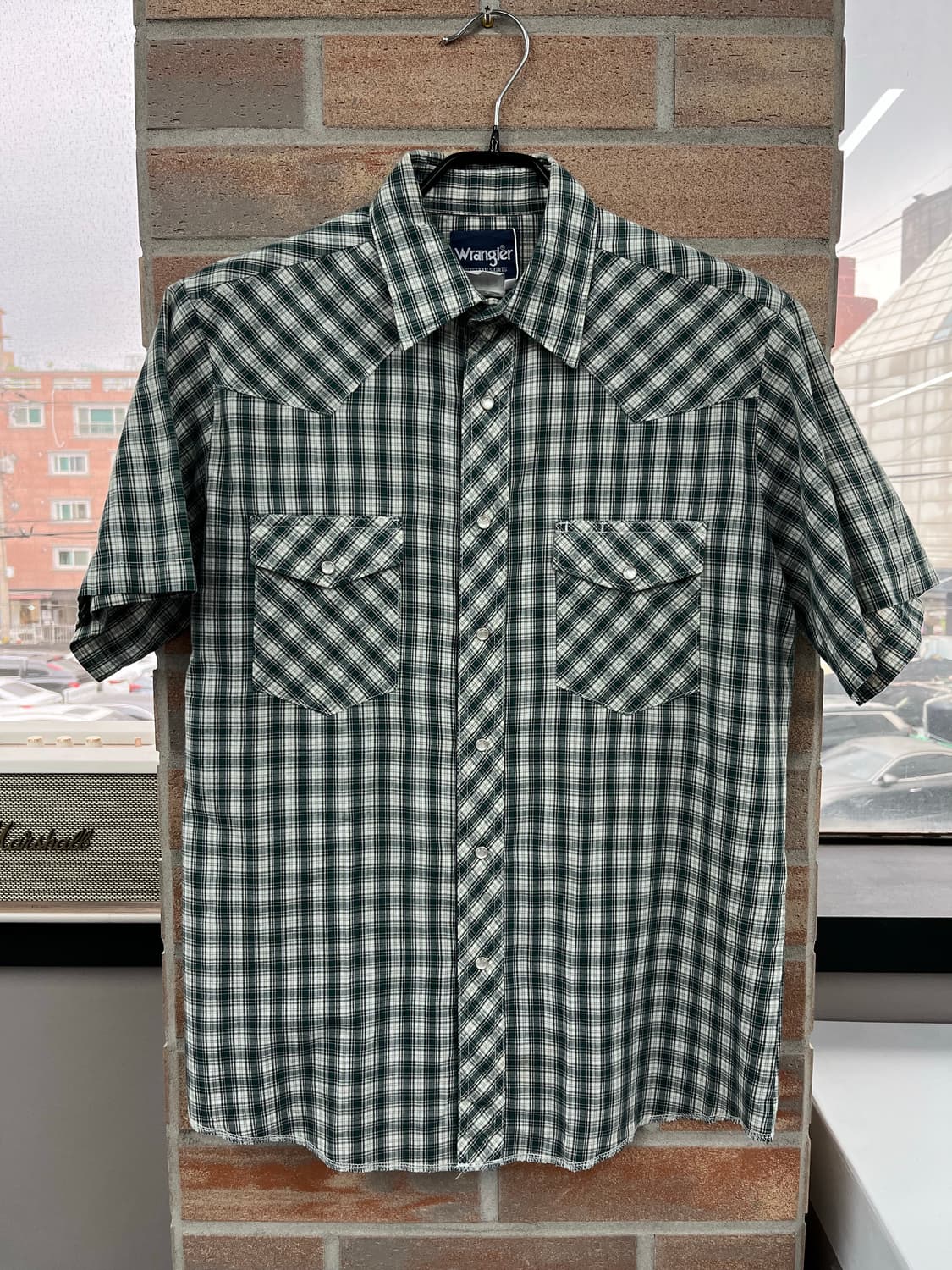 랭글러 웨스턴 체크 셔츠  상품이미지6