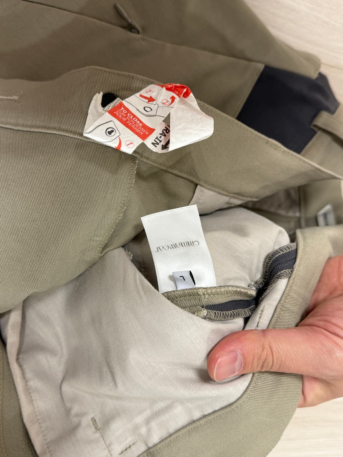 CMMAWEAR Calathea Curved Seam Trousers L 상품이미지6