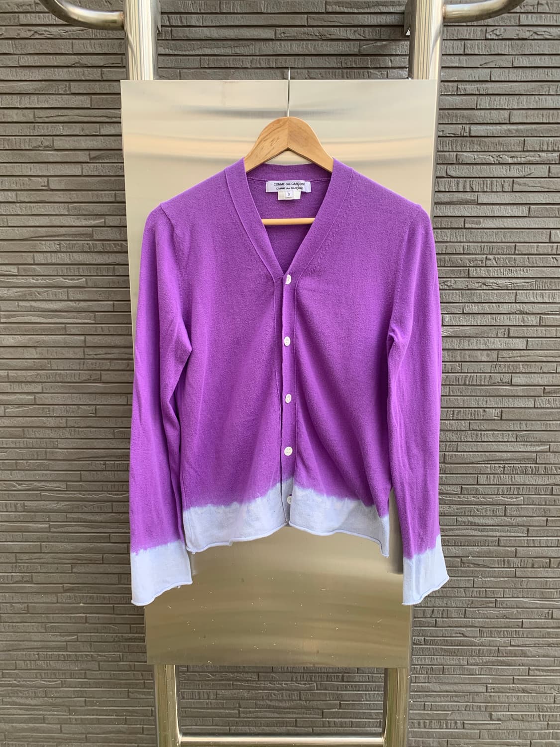 꼼데가르송 타이다이 가디건 (purple) 상품이미지1