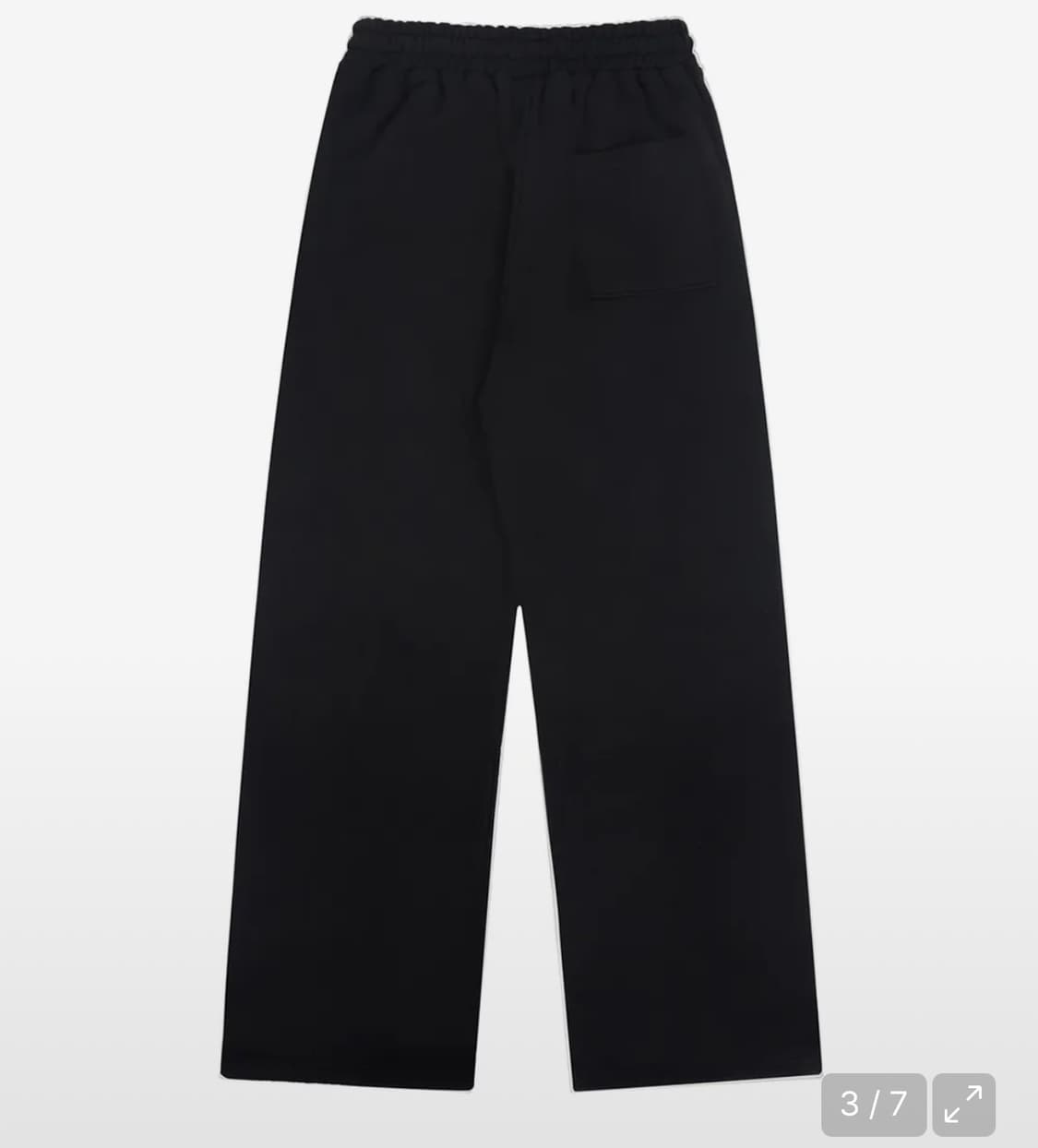 락케이크 스톤 비즈 투웨이 조거 팬츠 블랙 상품이미지3