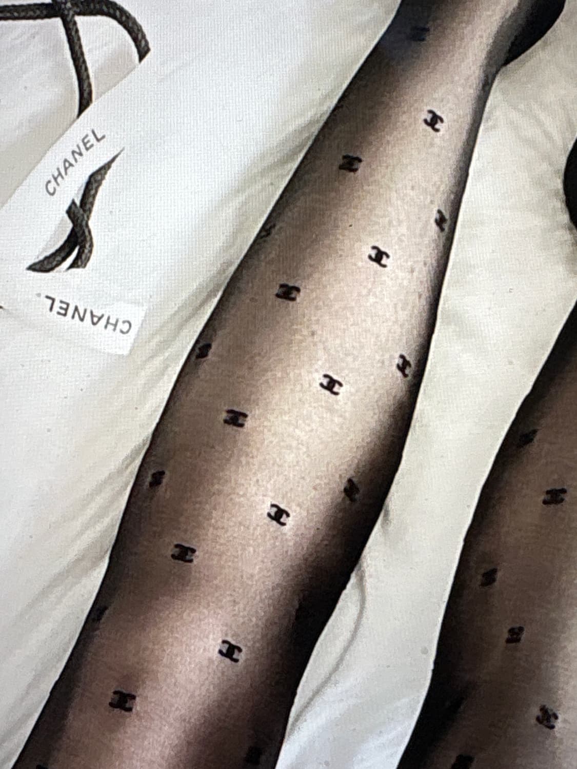 샤넬 로고 스타킹 상품이미지1