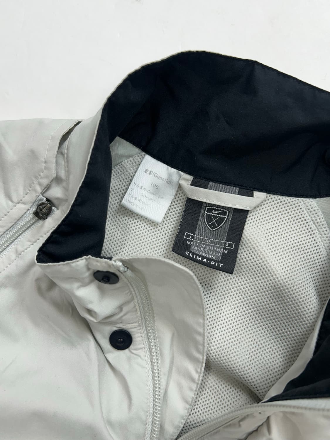 나이키 00s 라이트그레이 바람막이 L 상품이미지5