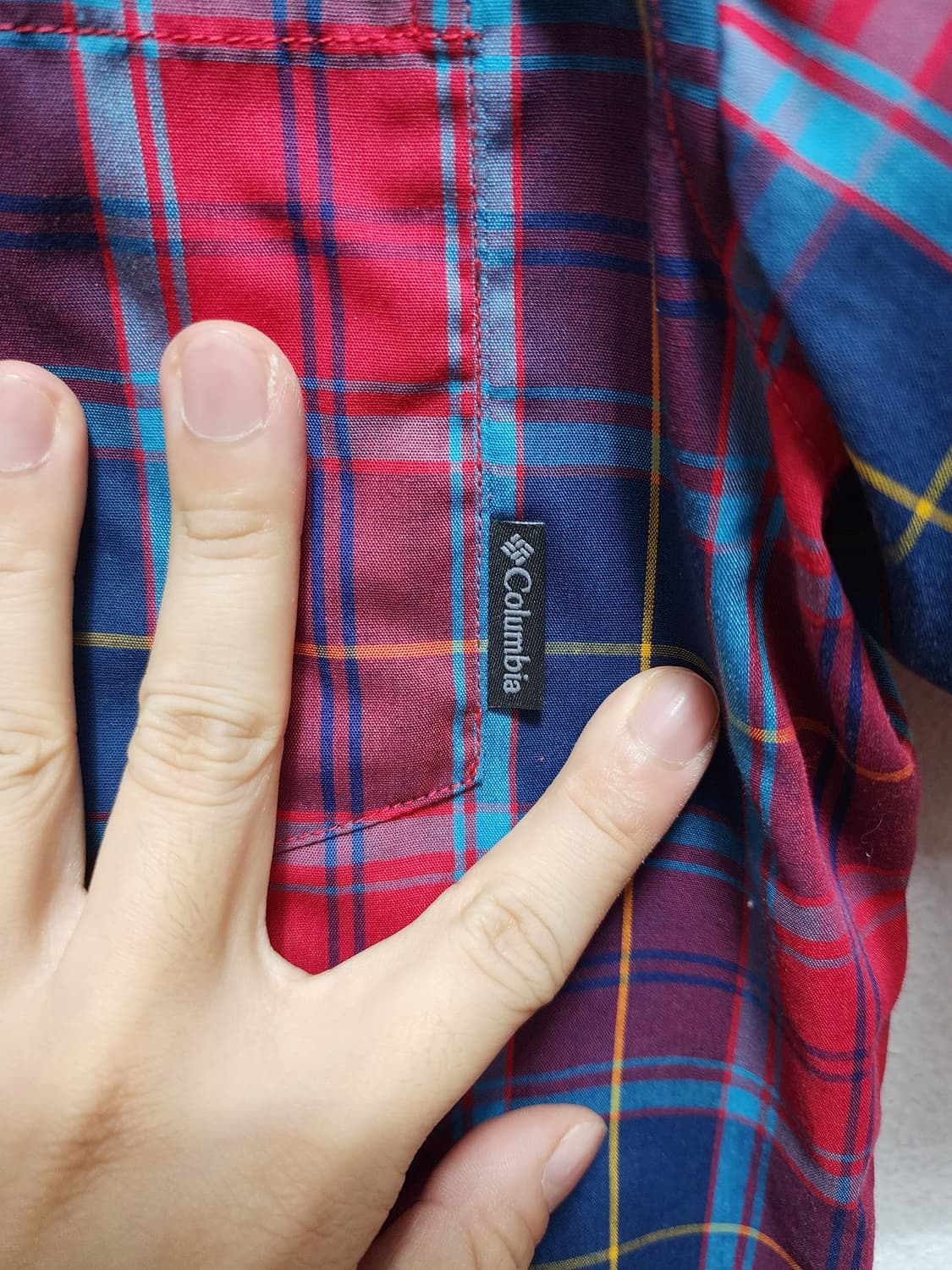 컬럼비아 옴니위크 타탄체크 셔츠 상품이미지4