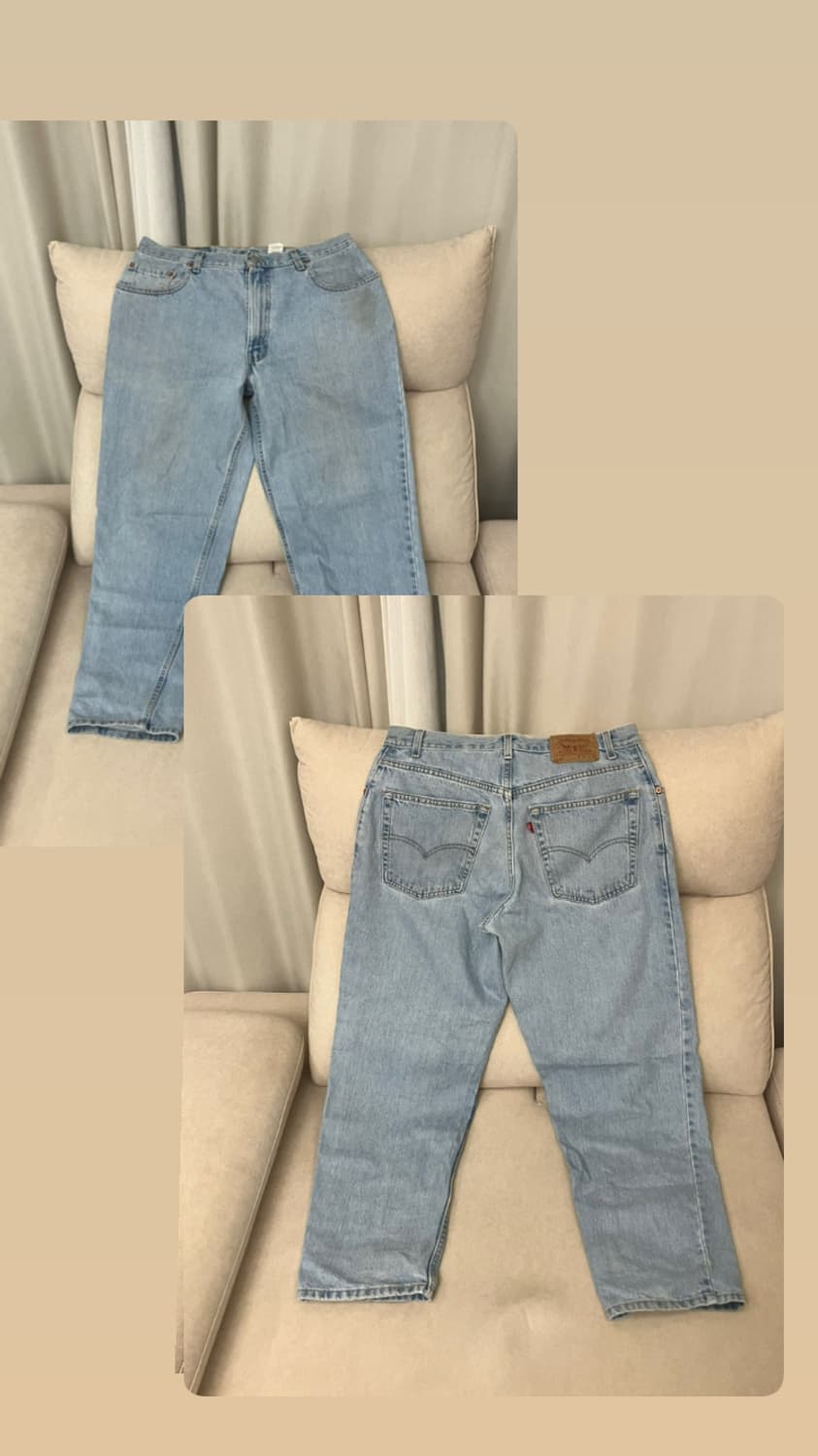 90s Levi’s baggy fit pants 570 (USA ) 상품이미지7