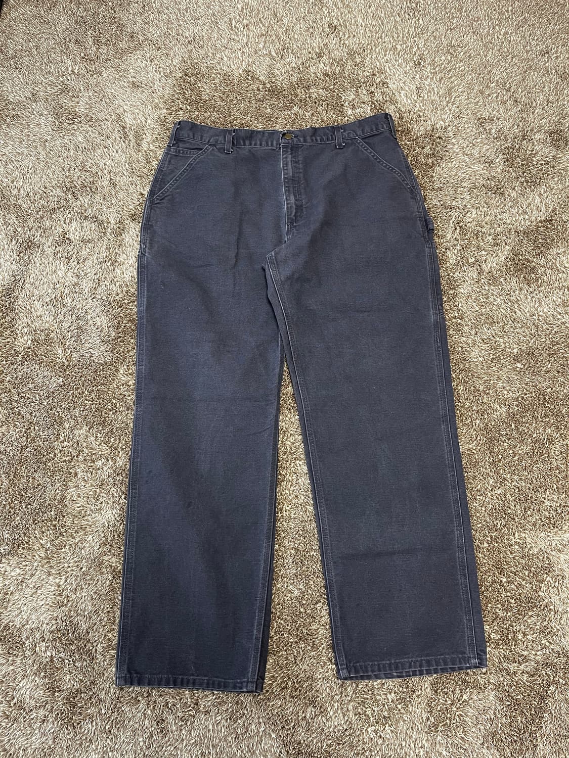 Carhartt B11 PTB 칼하트 빈티지 싱글니 카펜터 팬츠 상품이미지1