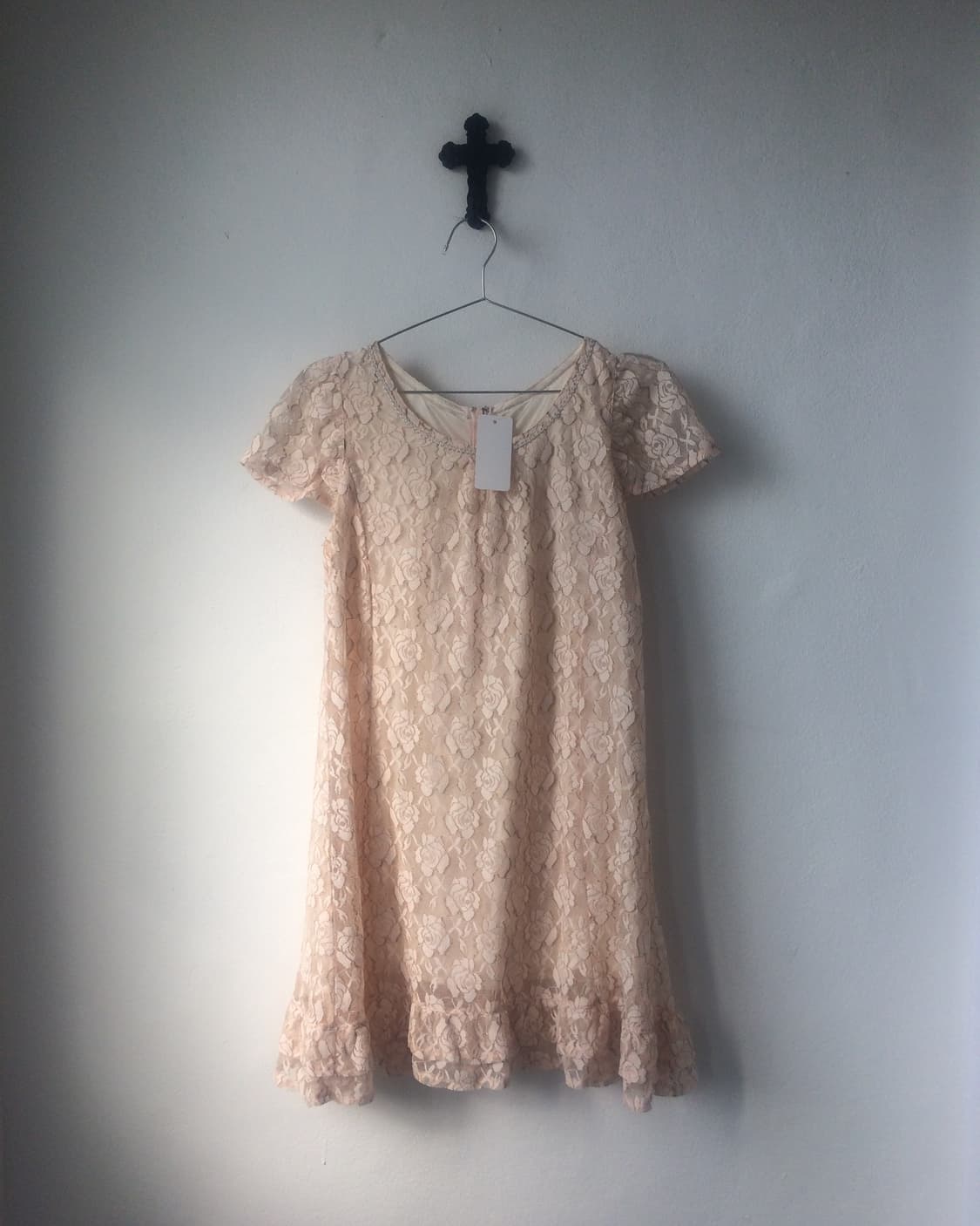 Flower pattern lace onepiece 상품이미지2
