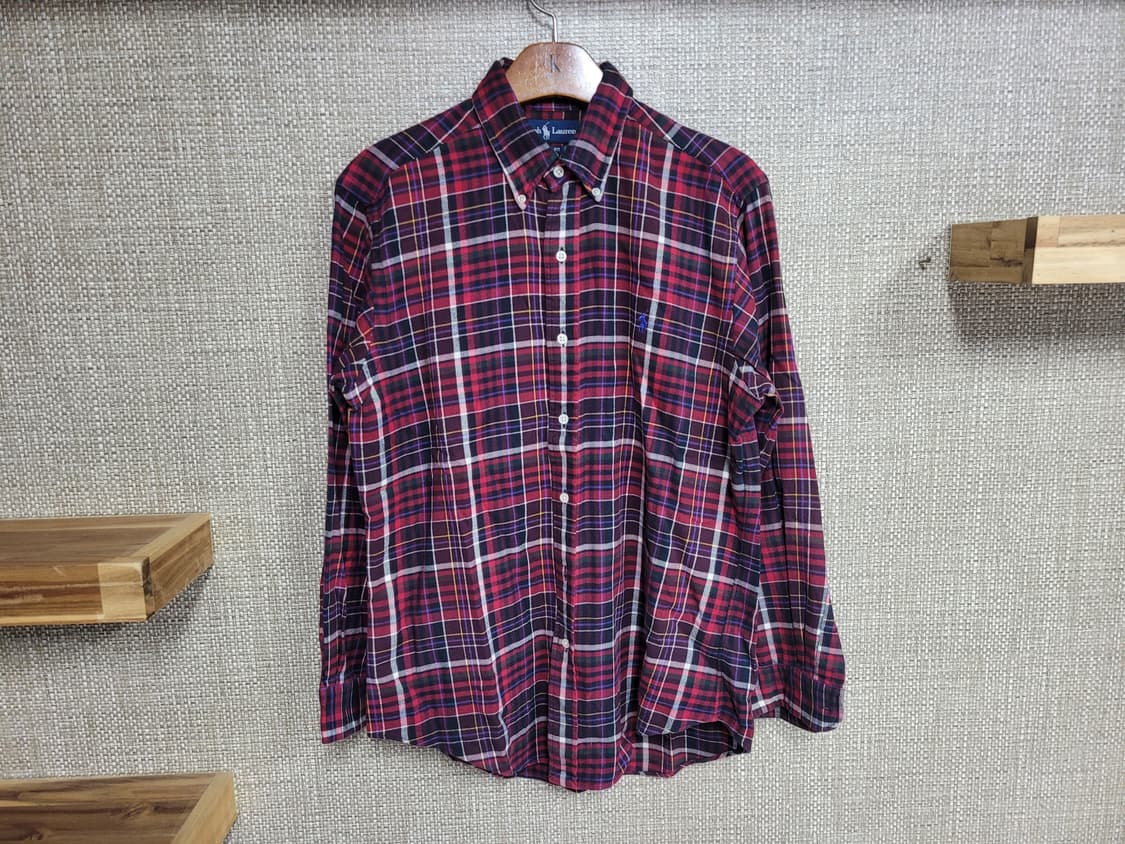 M 100사이즈 폴로 랄프로렌 빈티지 플란넬 셔츠 아메카지  상품이미지1