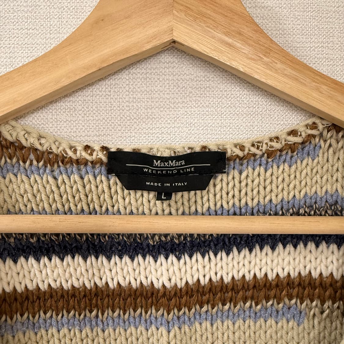 [L] 막스마라 핸드메이드 니트 베스트 상품이미지2
