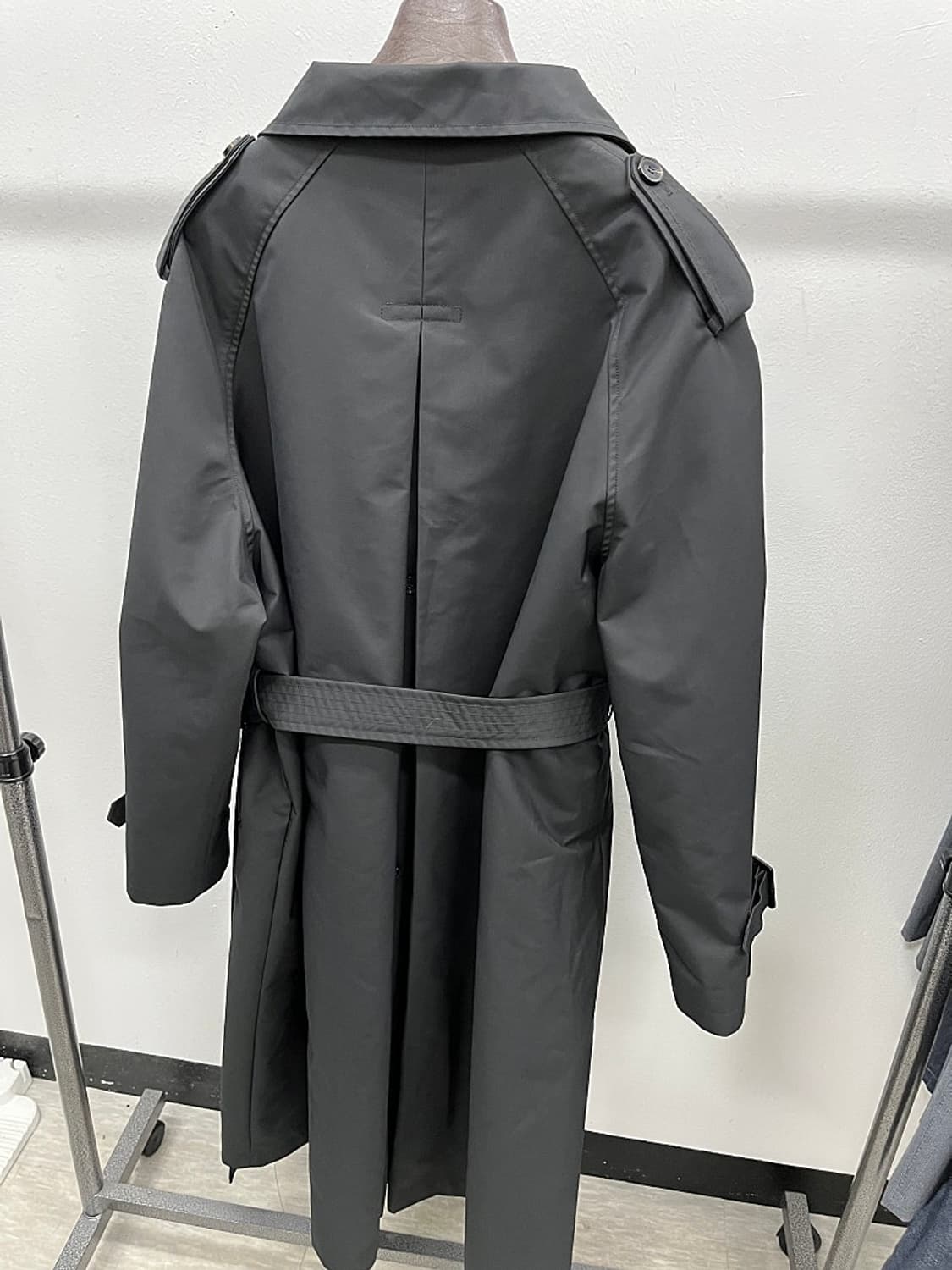 105) 노이어 신서틱 레이어드 트렌치코트  상품이미지7