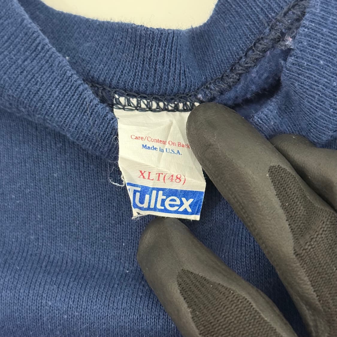 90년대 툴텍스 플레인 스웻셔츠 상품이미지4