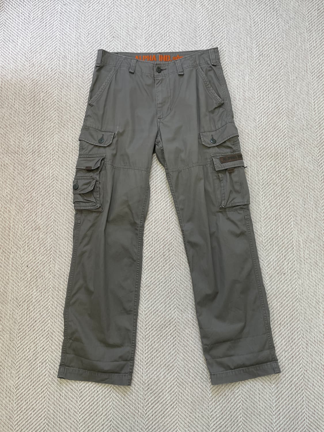 빈티지 알파인더스티리 밀리터리 카고 팬츠  상품이미지1