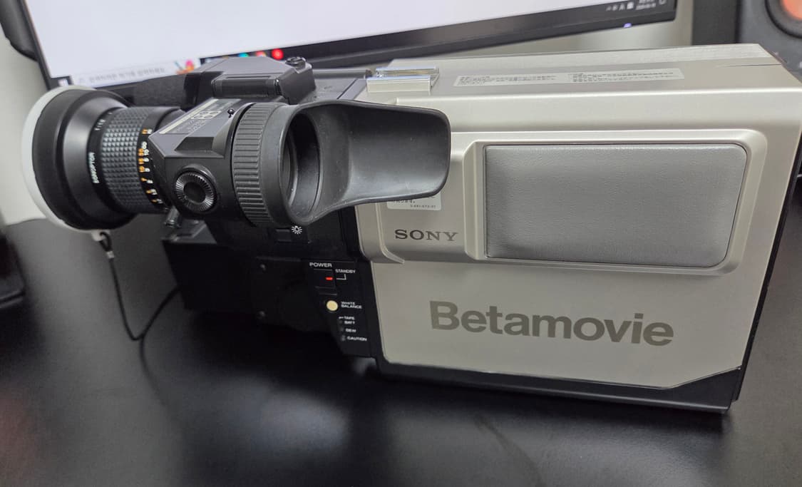 소니 베타맥스 비디오 카메라 캠코더 (BMC-100) 상품이미지5