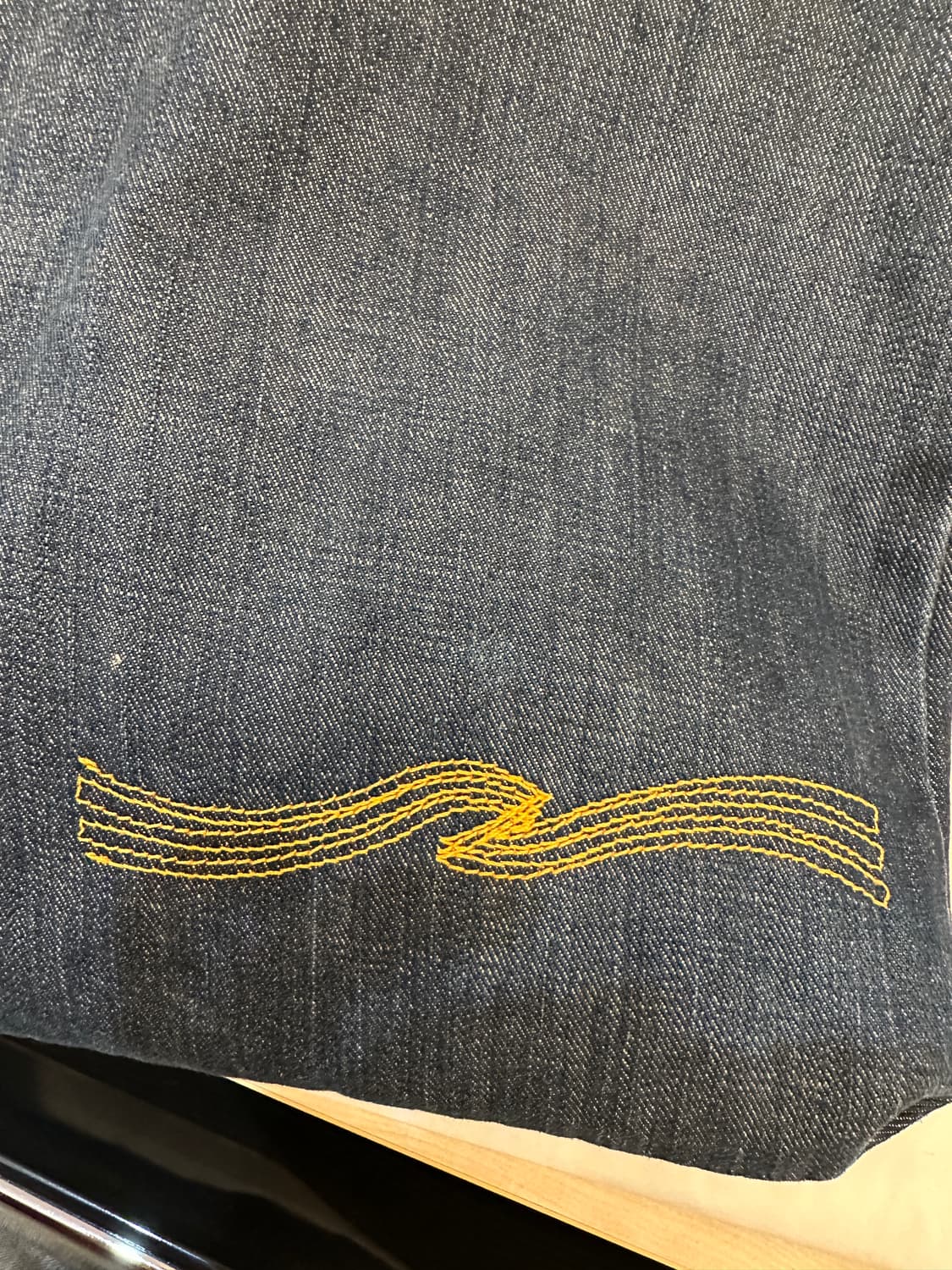 누디진 데님 에코백 상품이미지4