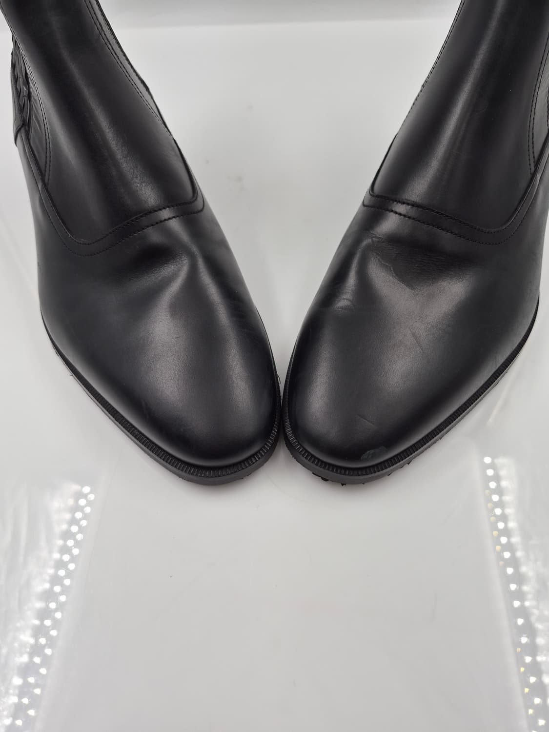 구찌 블랙 레더 첼시 부츠 상품이미지7