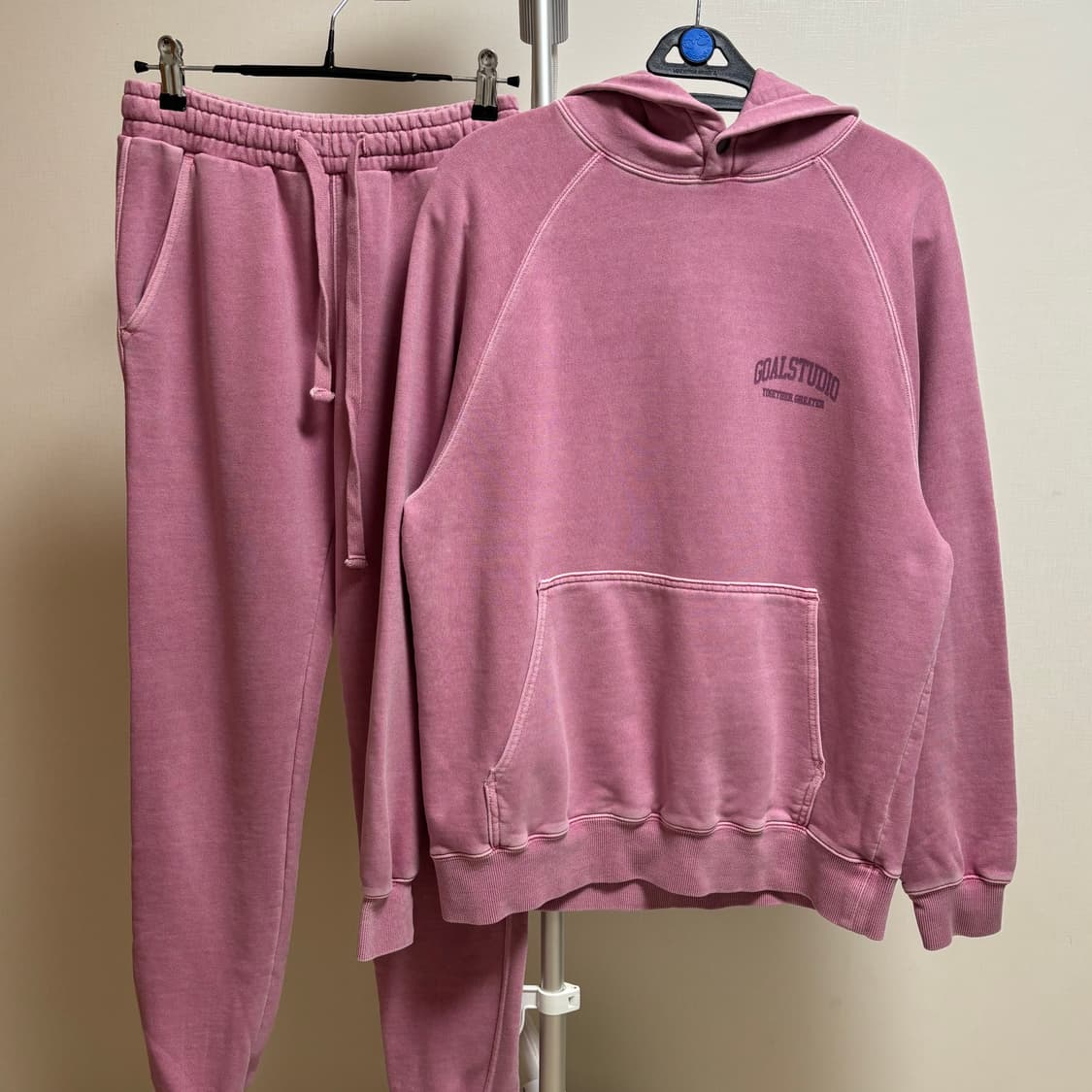 골스튜디오 여성 후드티&조거팬츠 셋업 세트 XS 상품이미지4