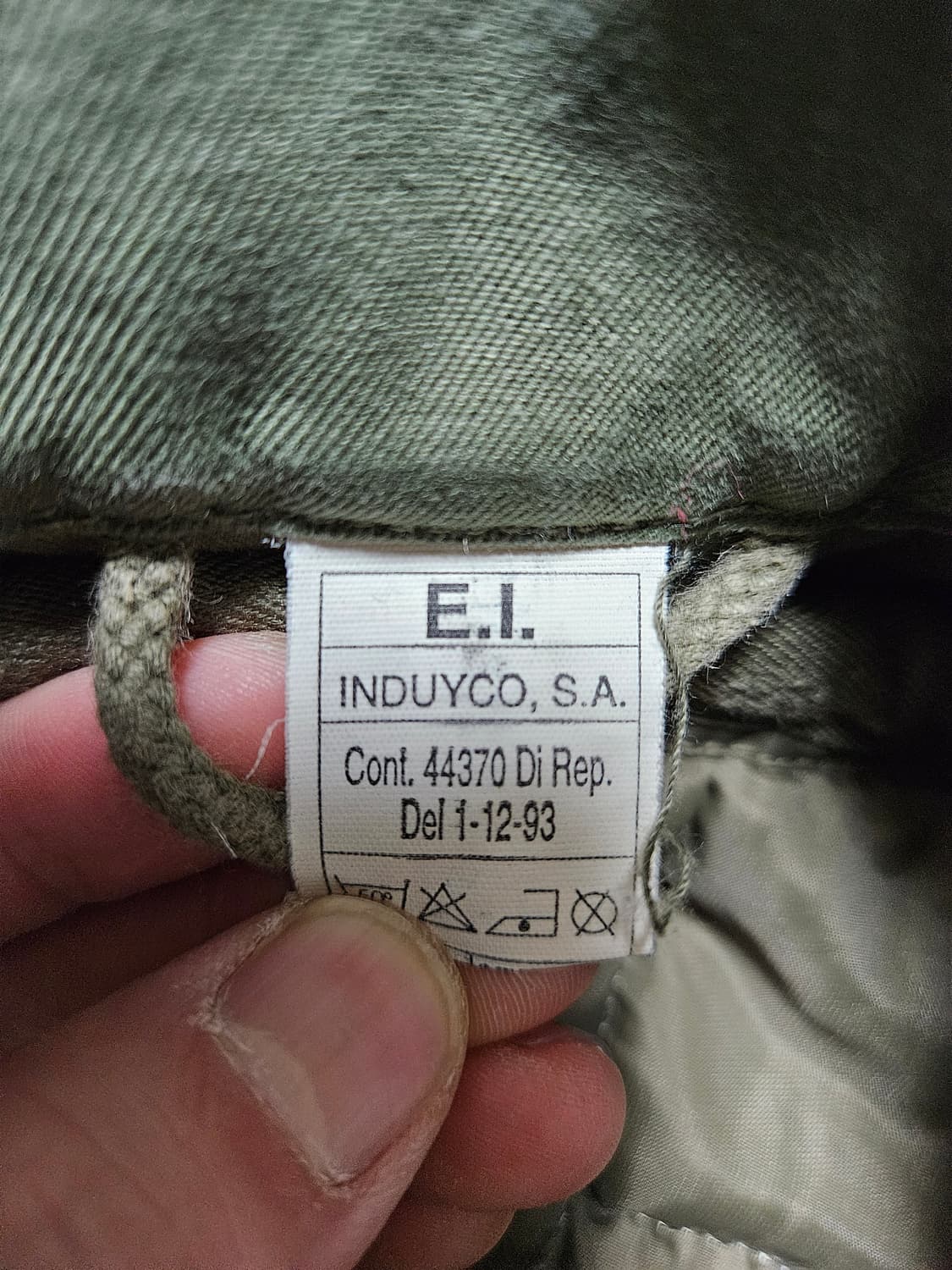 90s 이탈리아군 야상 내피 포함 필드자켓 밀리터리 상품이미지3