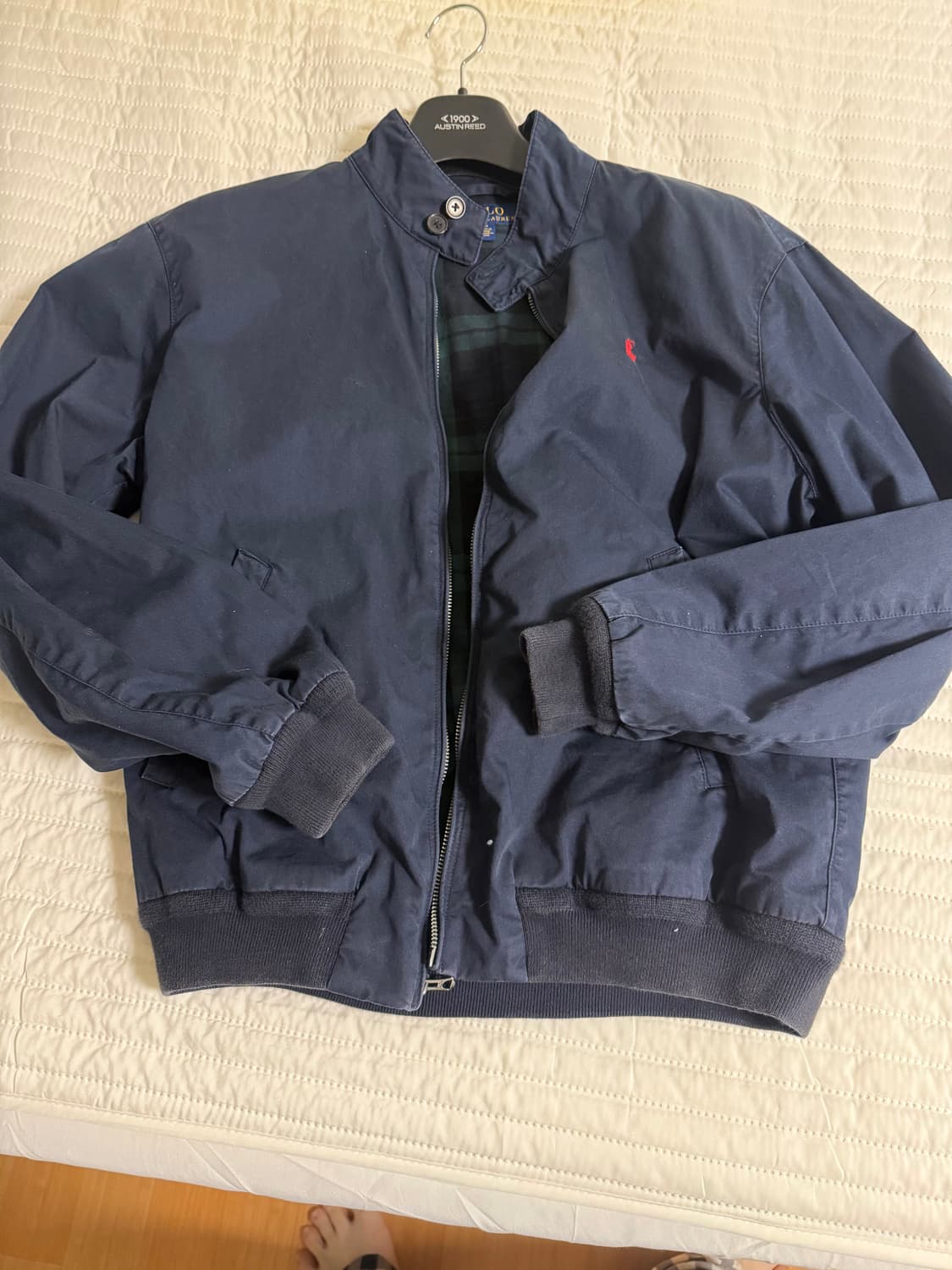 폴라 자켓 네이비 M 상품이미지1