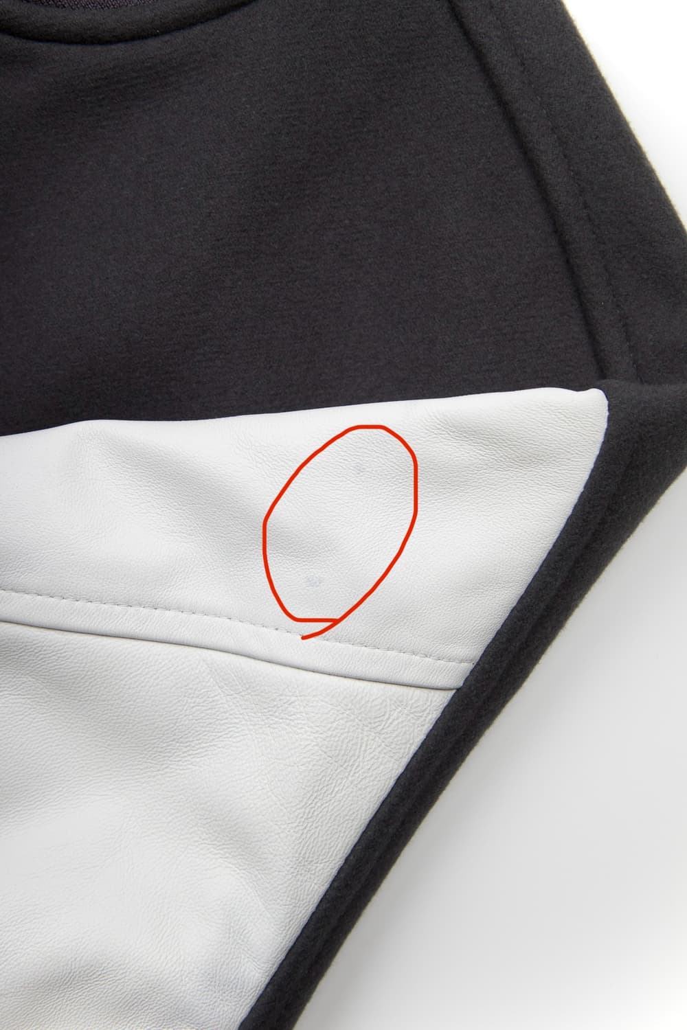 Graphpaper 스케일 오프 멜튼 스타디움 자켓 그레이 상품이미지7