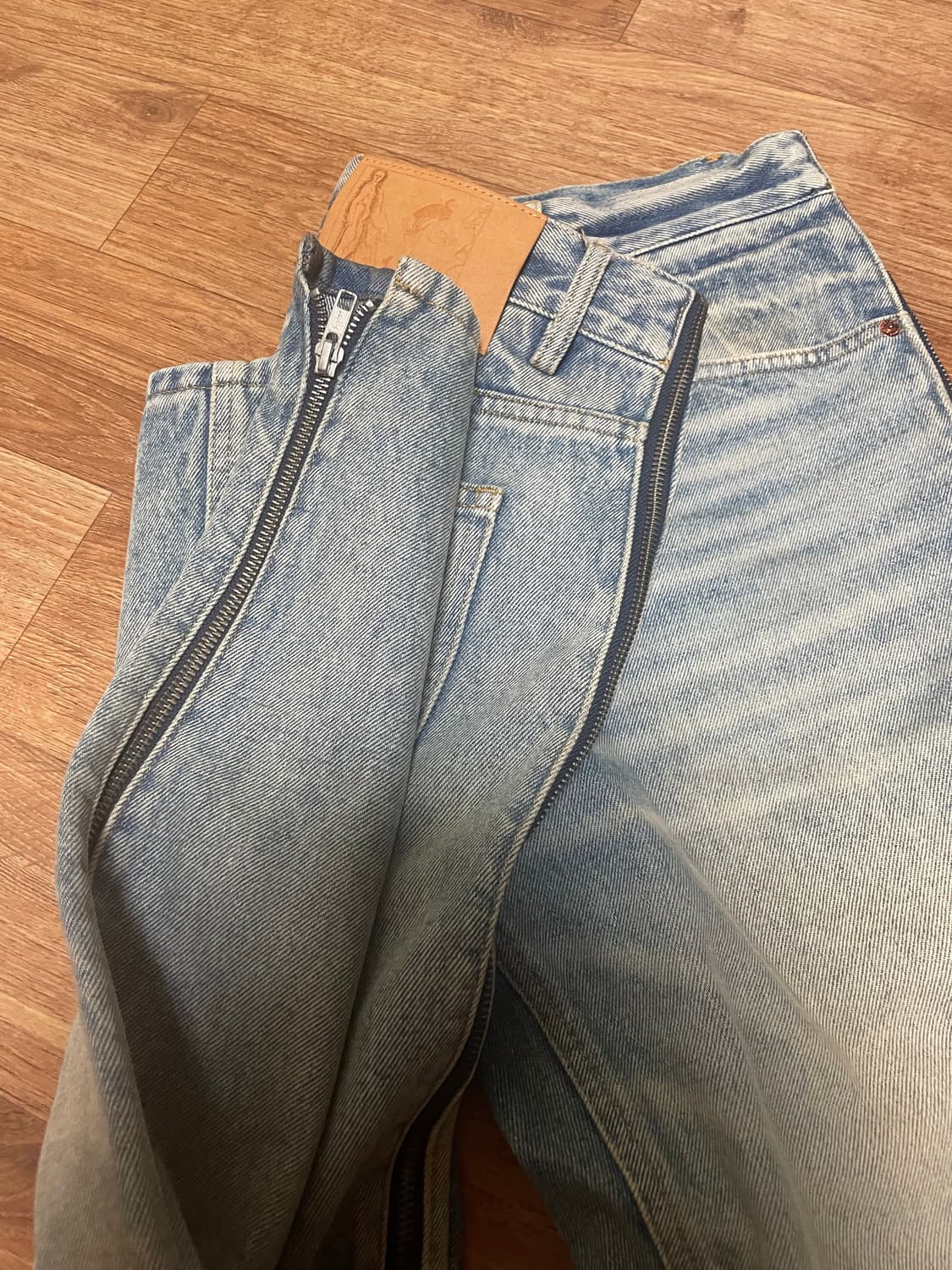 마틴로즈 사이드 지퍼 청바지 상품이미지2