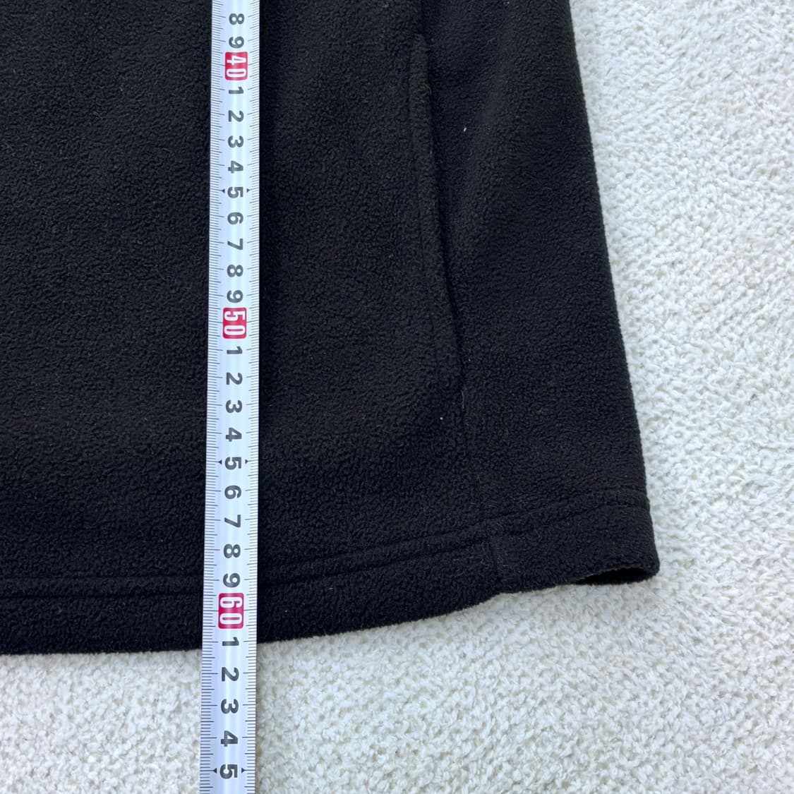 M 빈티지 블랙 지퍼 조끼 0306E 상품이미지4